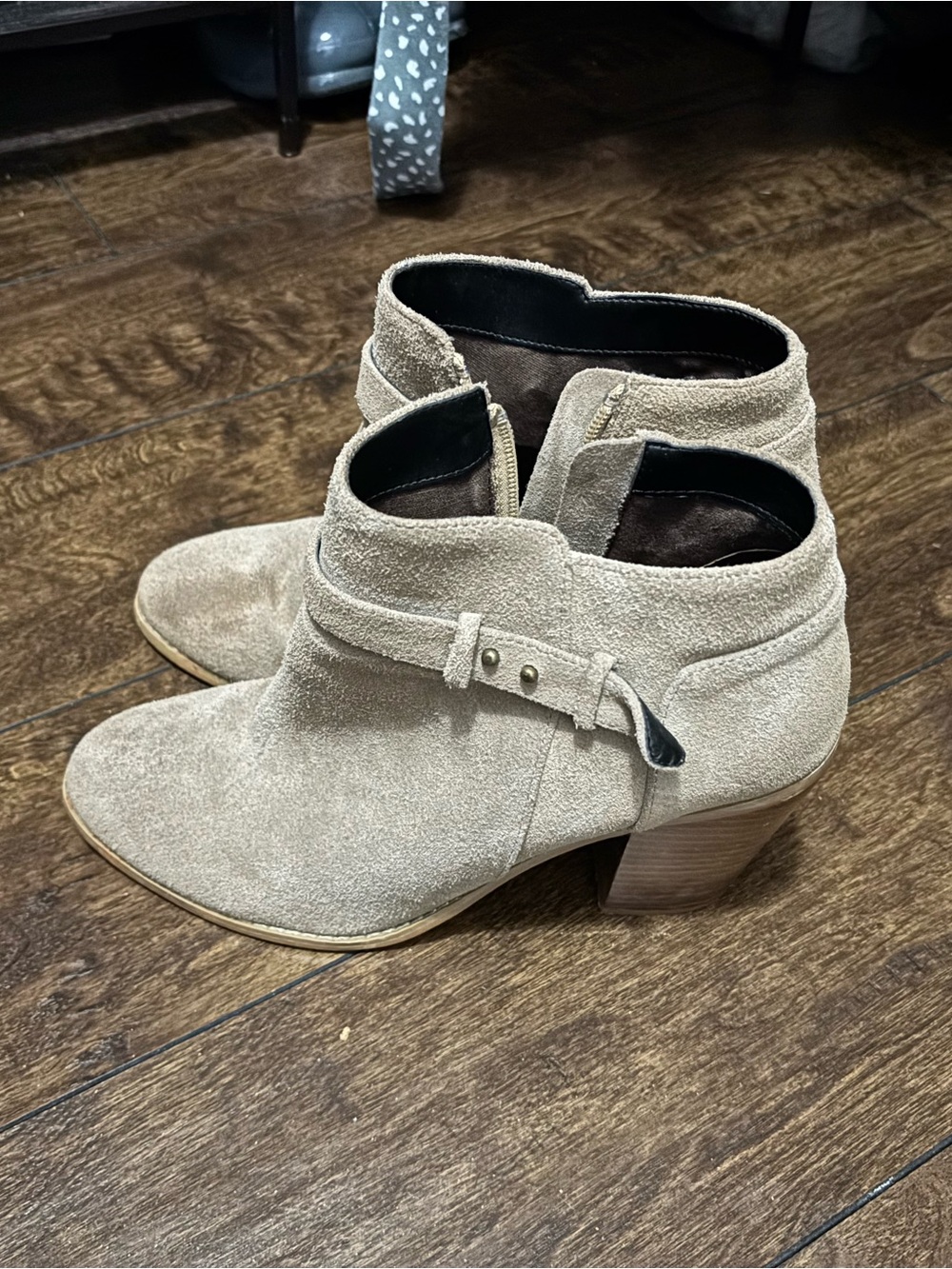 Sole Society suede Ankle Boots in Taupe for Women size 9